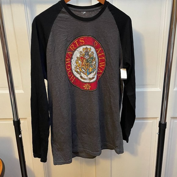 Men's Harry Potter Baseball Tee New with tags - Picture 1 of 5